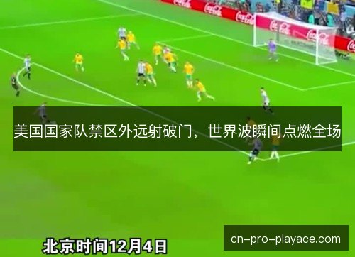 美国国家队禁区外远射破门，世界波瞬间点燃全场